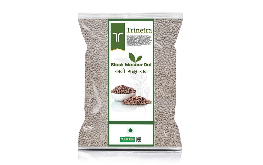 Trinetra Black Masoor Dal    Pack  5 kilogram